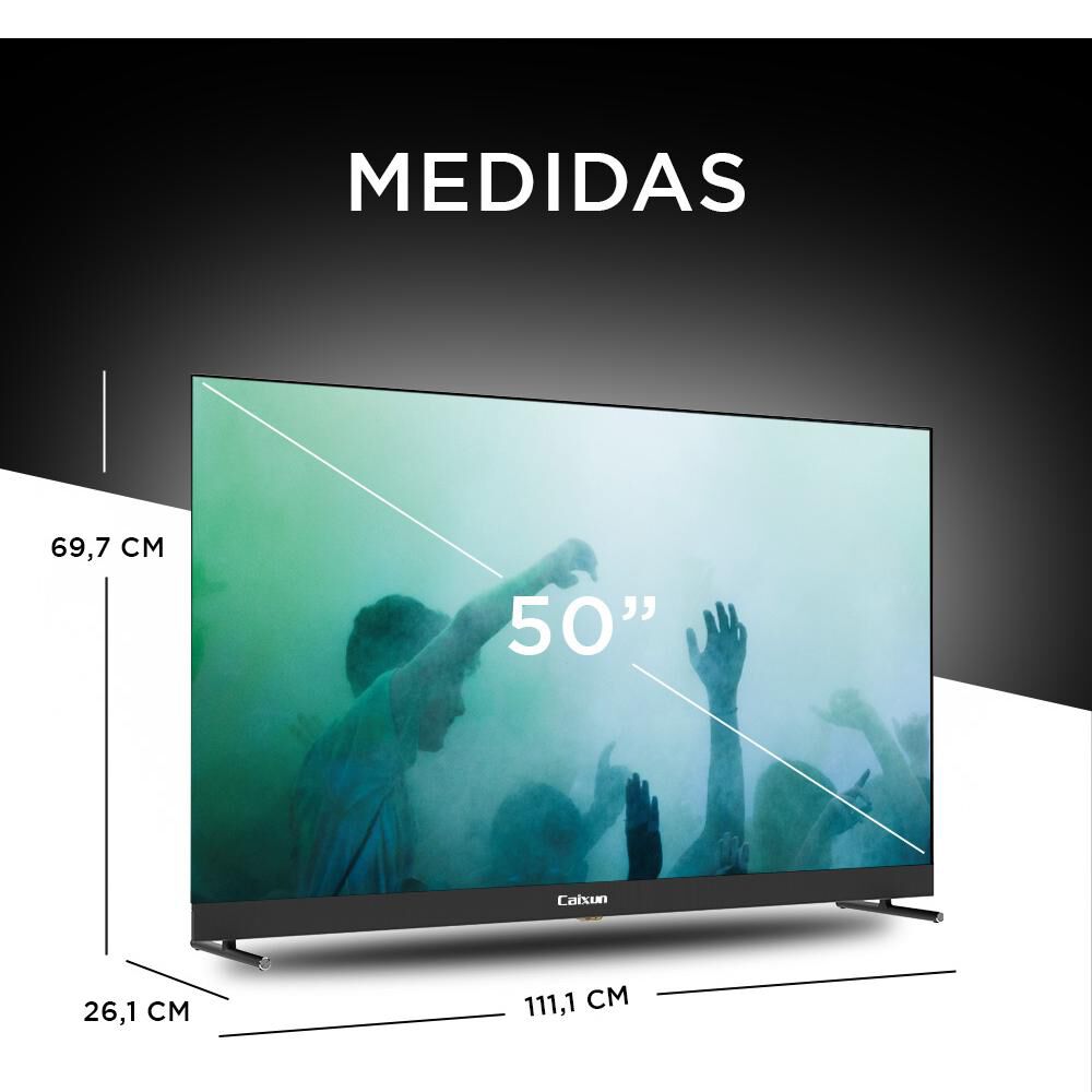 Led 50" Caixun C50VSUG / Ultra HD 4K / Smart TV image number 6.0